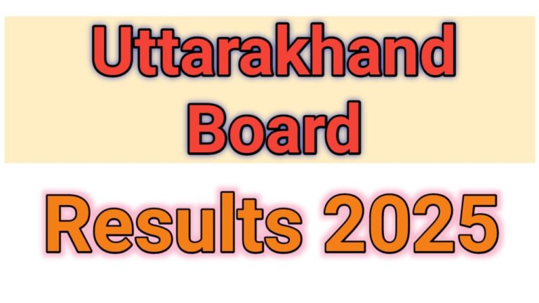 Uttarakhand Board Results 2025