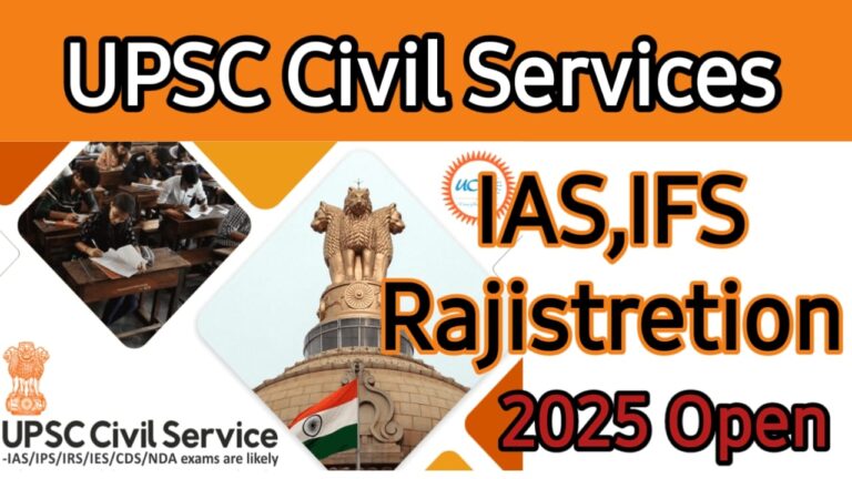 Apply Now for UPSC Civil Services IAS & Forest Service IFS Recruitment 2025