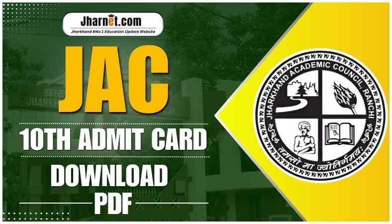 Jharkhand Academic Council 10th Class Admit Card 2025 (2)